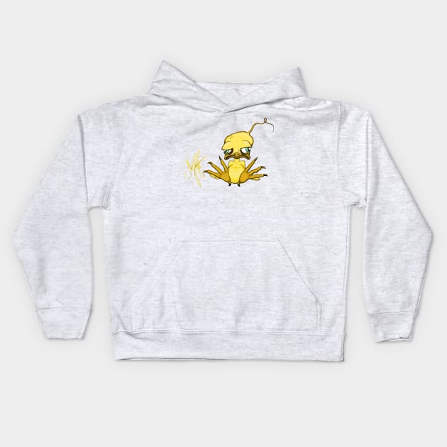 Grumpy Chicken Kids Hoodie by Grumpy Chicken